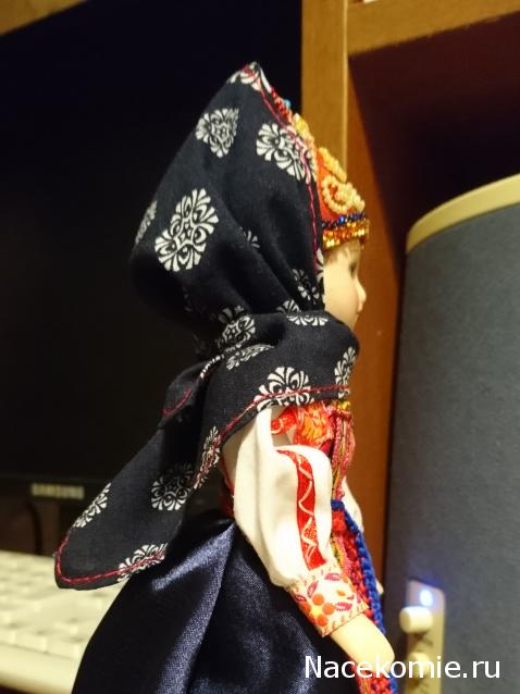 Куклы в народных костюмах №50 Кукла в праздничном костюме Тверской губернии