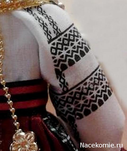 Куклы в народных костюмах №10 Кукла в праздничном костюме Воронежской губернии