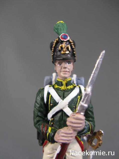 Наполеоновские войны №216 - Капрал фланкеров-егерей Императорской гвардии, 1814 г.