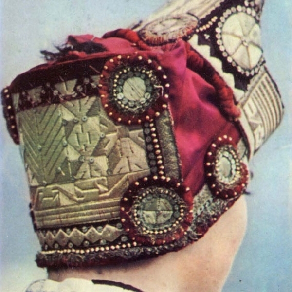 Куклы в народных костюмах №10 Кукла в праздничном костюме Воронежской губернии