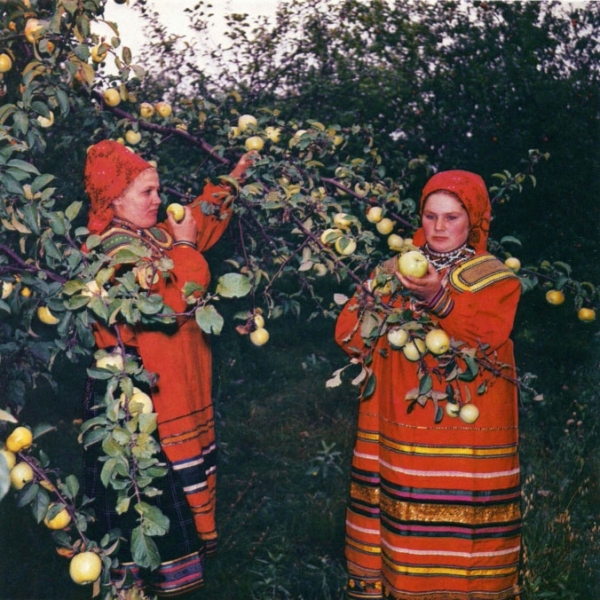 Куклы в народных костюмах №17 Кукла в летнем костюме Рязанской губернии