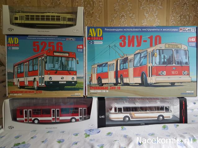 Ваши коллекции автобусов и общественного транспорта