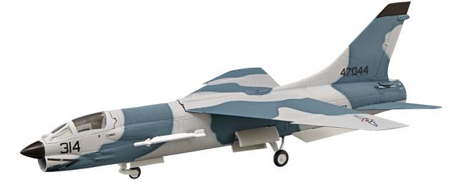 F-Toys VS13 F-8 Crusader и МиГ-21Ф 1/144