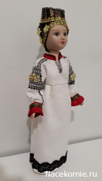 Куклы в народных костюмах №10 Кукла в праздничном костюме Воронежской губернии