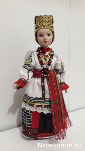 Куклы в народных костюмах №10 Кукла в праздничном костюме Воронежской губернии