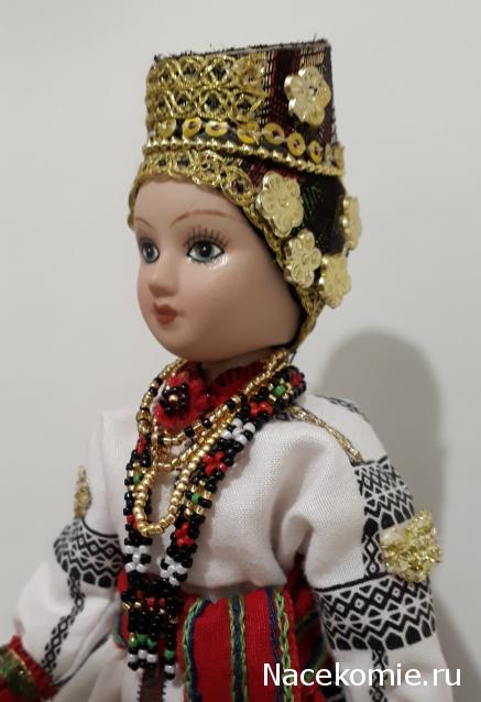 Куклы в народных костюмах №10 Кукла в праздничном костюме Воронежской губернии