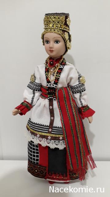 Куклы в народных костюмах №10 Кукла в праздничном костюме Воронежской губернии