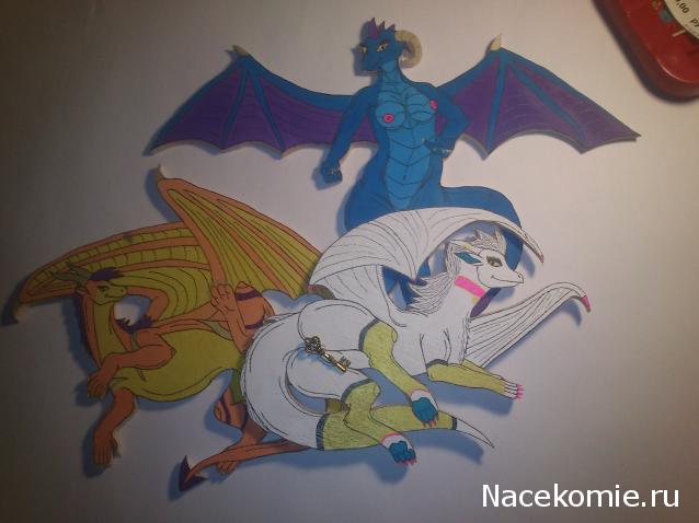 MisterDrakon - Дом "Золотой Дракон" для Драконьих Самок: Бейзил, Лада, Сапфира, Джессика, Сису.