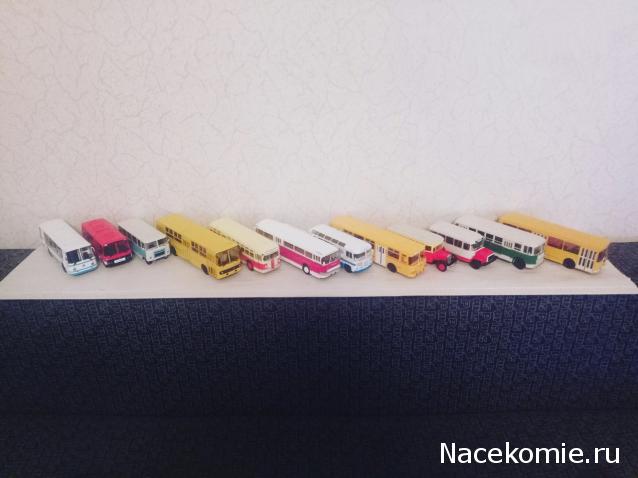 Ваши коллекции автобусов и общественного транспорта