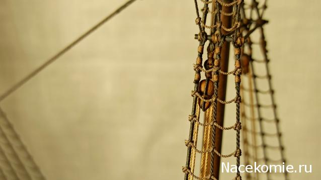 Собери Чёрную Жемчужину. Рангоут и такелаж.