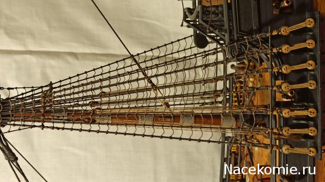 Собери Чёрную Жемчужину. Рангоут и такелаж.