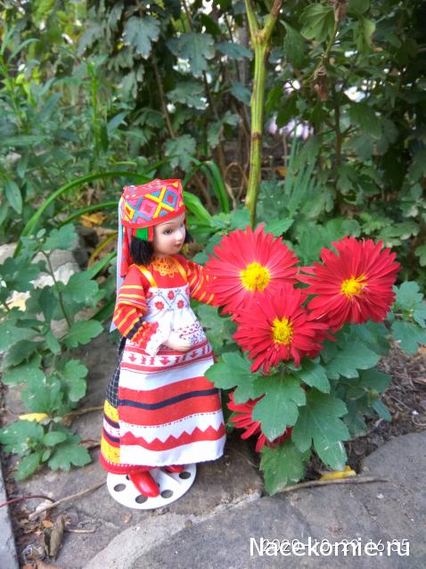 Куклы в народных костюмах №34 Кукла в летнем костюме Орловской губернии