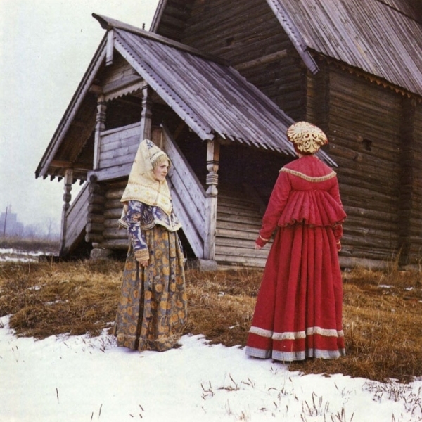 Куклы в народных костюмах №2 Кукла в летнем костюме Костромской губернии