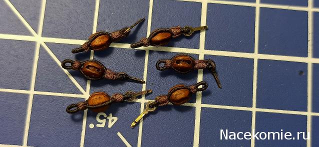 Собери Чёрную Жемчужину. Рангоут и такелаж.