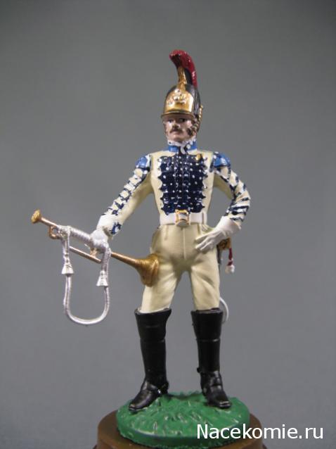 Наполеоновские войны №223 - Трубач Глуховского кирасирского полка, 1812 г.