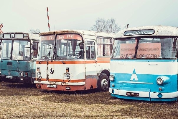 Интересные фото автобусов СССР