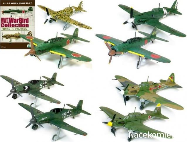 Модели и гашапоны в 1/144 - F-Toys, Bandai, Takara и другие