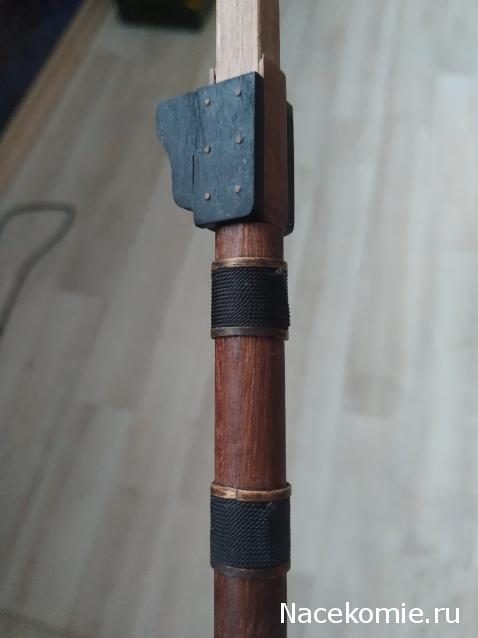 Собери Чёрную Жемчужину. Рангоут и такелаж.