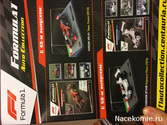 Formula 1 Auto Collection - График выхода и обсуждение