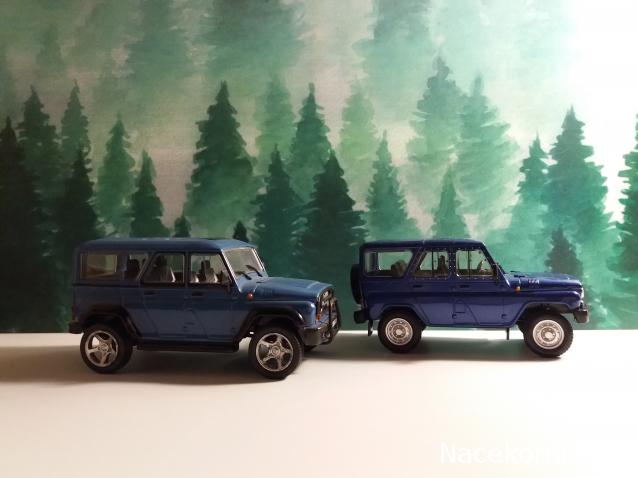 Автолегенды СССР и Соцстран №280 UAZ HUNTER (УАЗ-315195)