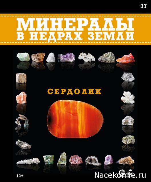 Минералы №37 - Сердолик