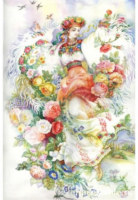 Народный костюм в живописи и графике