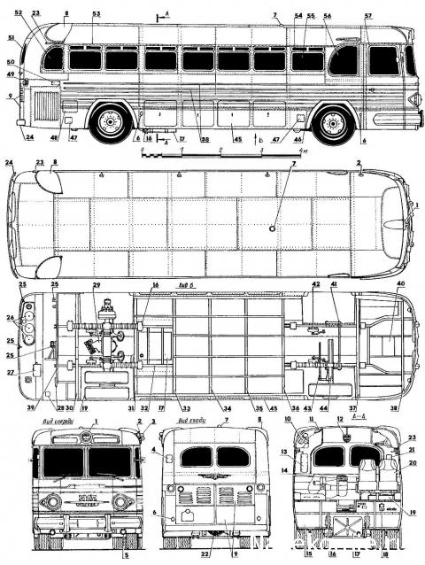 Наши Автобусы №21 - ЗиС-127