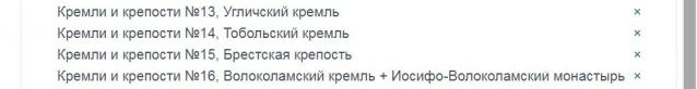 Кремли и Крепости - График выхода и обсуждение