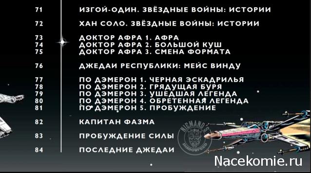 Звёздные Войны. Официальная коллекция комиксов - График Выхода и обсуждение