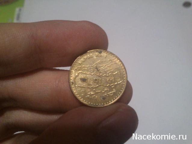 Деньги Мира №2 - Банкнота 5 руфий (Мальдивы) + монета 5 центов (Свазиленд)