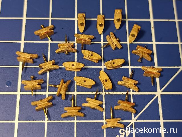 Собери Чёрную Жемчужину. Рангоут и такелаж.