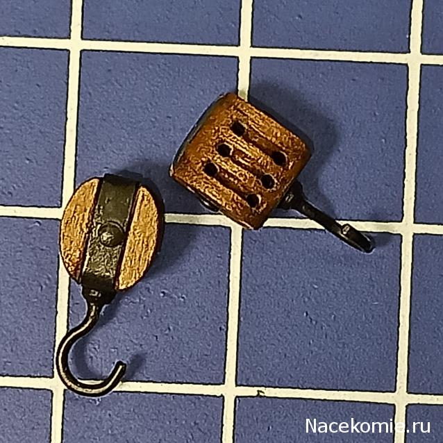 Собери Чёрную Жемчужину. Рангоут и такелаж.