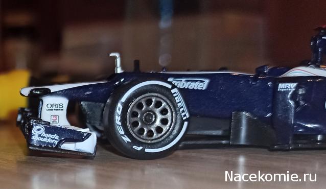 Formula 1 №55 - Williams FW34 - Пастор Мальдонадо (2012)