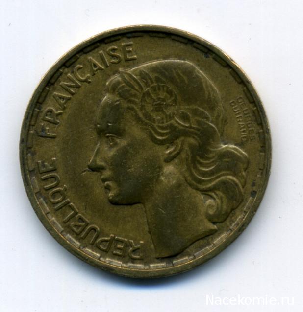 Монеты и Банкноты №453 - 20 франков (Франция)