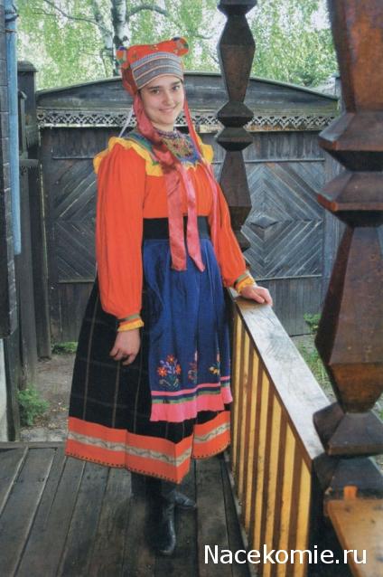 Куклы в народных костюмах №10 Кукла в праздничном костюме Воронежской губернии