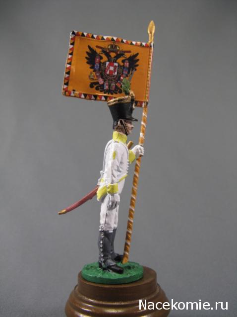 Наполеоновские войны №232 - Знаменосец пехотного полка. Австрия, 1812 г.