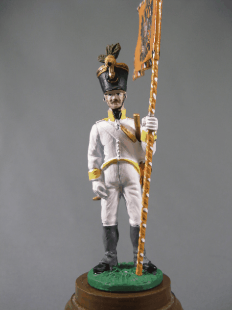 Наполеоновские войны №232 - Знаменосец пехотного полка. Австрия, 1812 г.