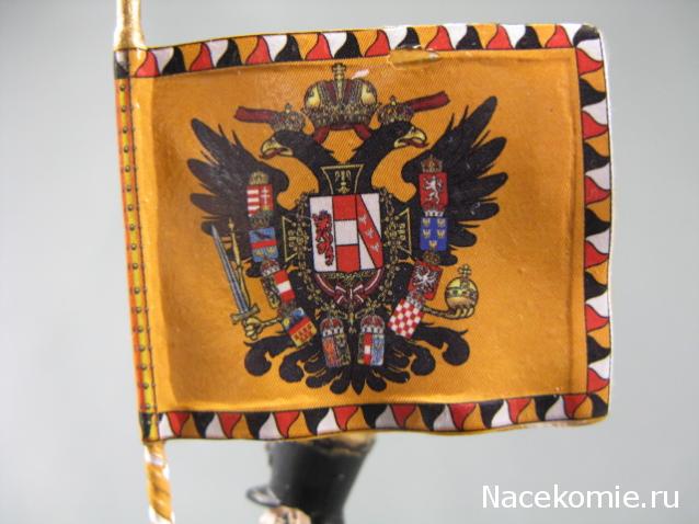 Наполеоновские войны №232 - Знаменосец пехотного полка. Австрия, 1812 г.