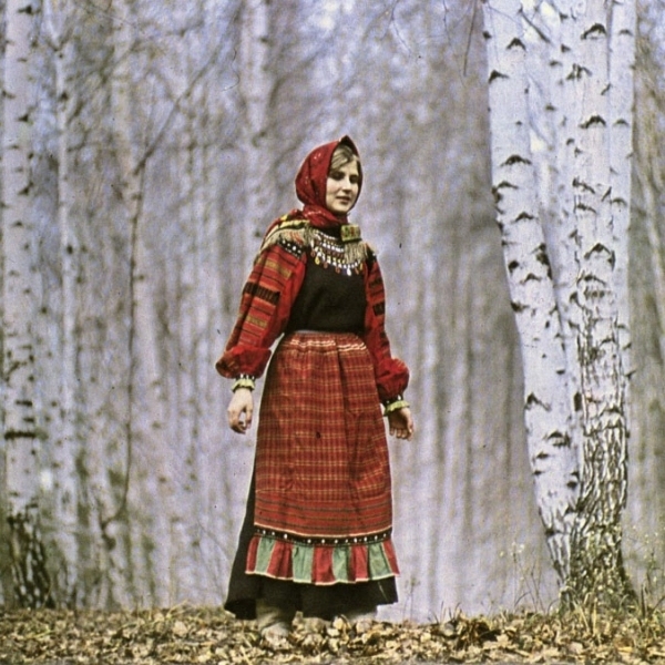 Куклы в народных костюмах №10 Кукла в праздничном костюме Воронежской губернии