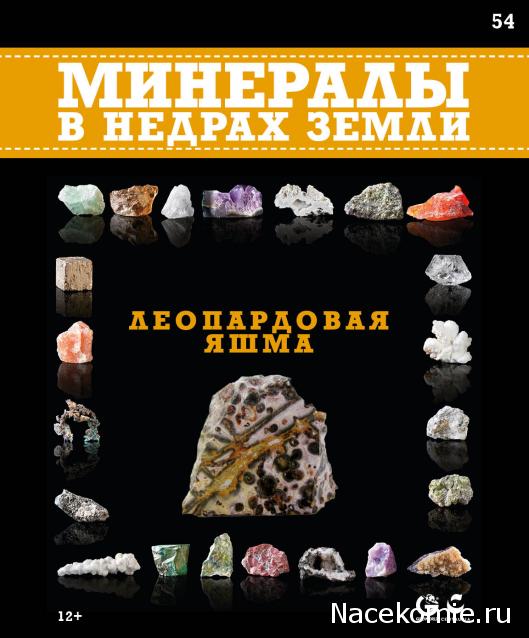 Минералы №54 - Леопардовая Яшма