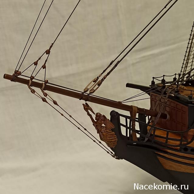 Собери Чёрную Жемчужину. Рангоут и такелаж.