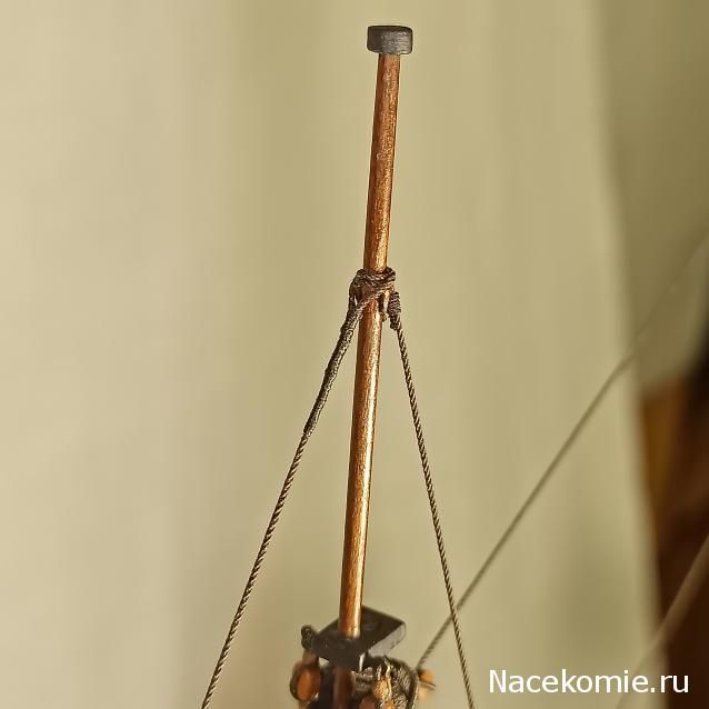 Собери Чёрную Жемчужину. Рангоут и такелаж.