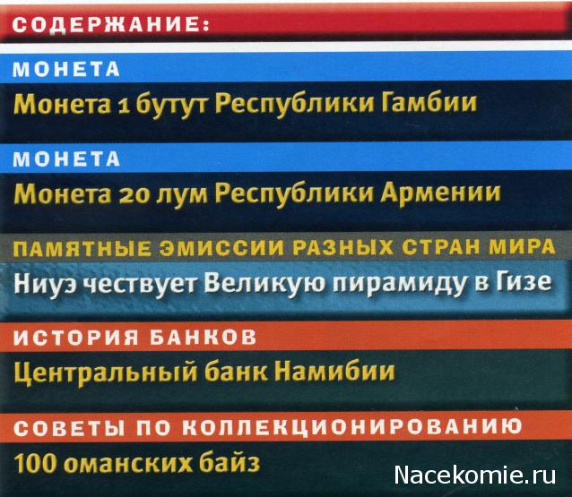 Монеты и Банкноты №456 - 1 бутут (Гамбия), 20 лум (Армения)