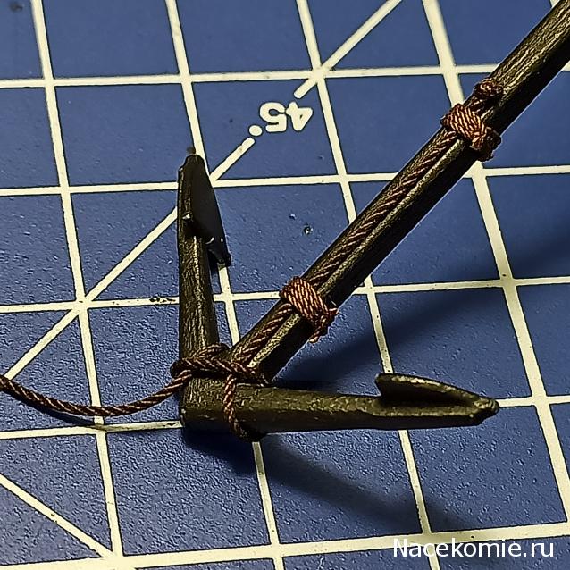 Собери Чёрную Жемчужину. Рангоут и такелаж.