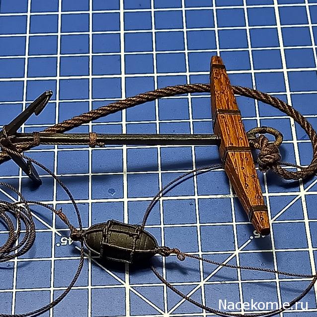 Собери Чёрную Жемчужину. Рангоут и такелаж.