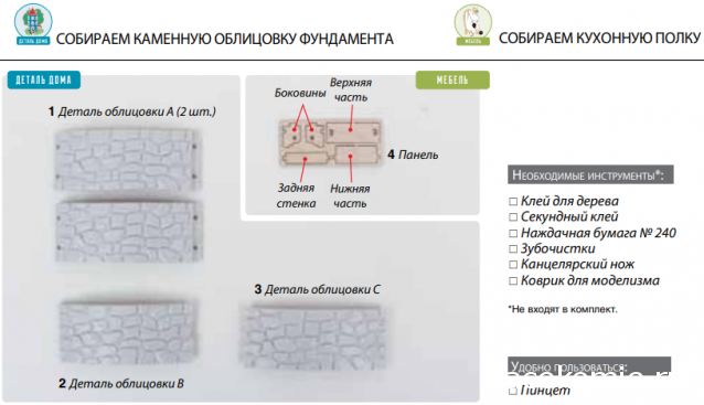 Собираем Муми-дом - Российская комплектация номеров