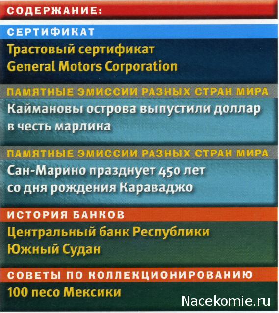 Монеты и Банкноты №463 - Трастовый сертификат General Motors Corporation (США)