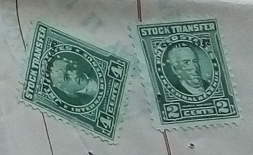 Монеты и Банкноты №461 - Трастовый сертификат Bond Stores (США)