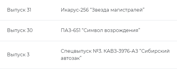 Наши Автобусы - График выхода и обсуждение