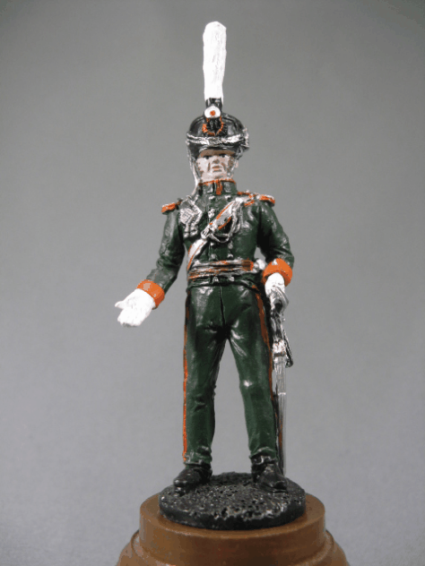 Наполеоновские войны №238 - Офицер конно-егерского полка, 1814 г.